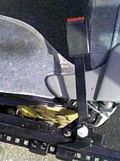 finished fitting seat belt