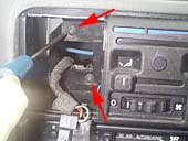 removing the screws