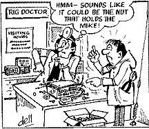 How to run a successful CB Repair business cartoon