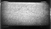 section through cracked multilayer ceramic capacitor